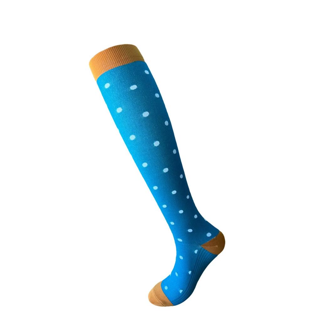 Sport Kompressionssocken Fitness Stretch Socken Lange Socken Drucksocken