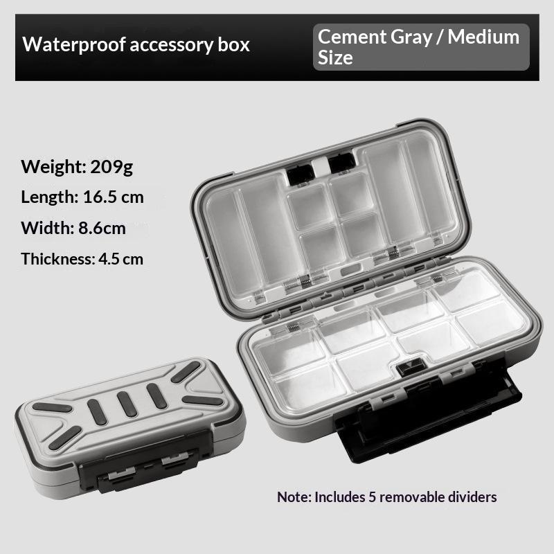 Double Sided Tackle Box Box Fishing Gear Accessory Storage Box Fishing Bait Box Mino Hard Bait Pencil Squid Fake Bait Box