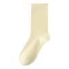 Mulberry Silk Stockings for Children, Summer, Thin, Cool, Boneless, Rolled-up, Pile Socks, White Mid-calf Socks for Postpartum Women