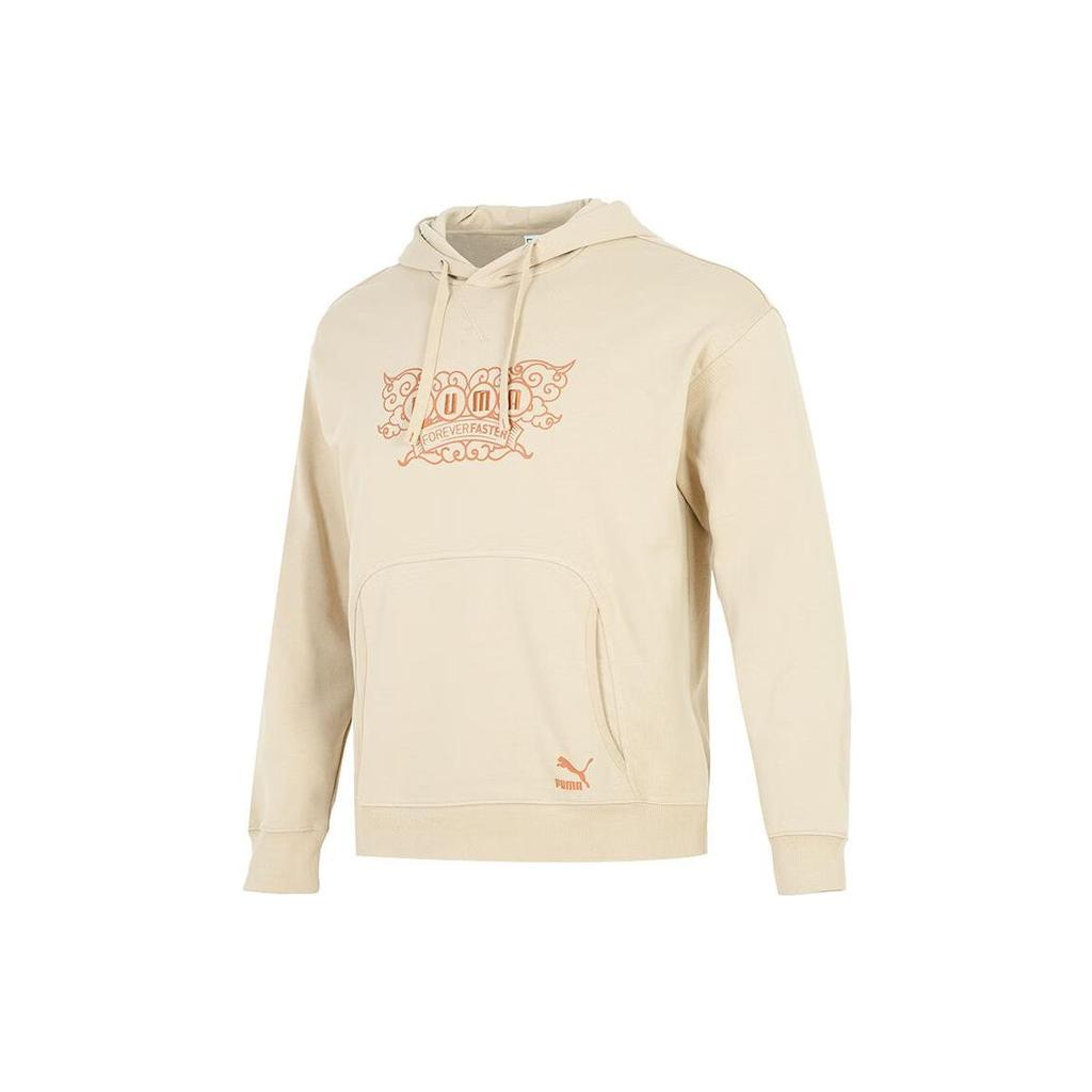 Puma Mikina s kapucí a logem v klokaní kapse Pánské topy Off-White 539909-12