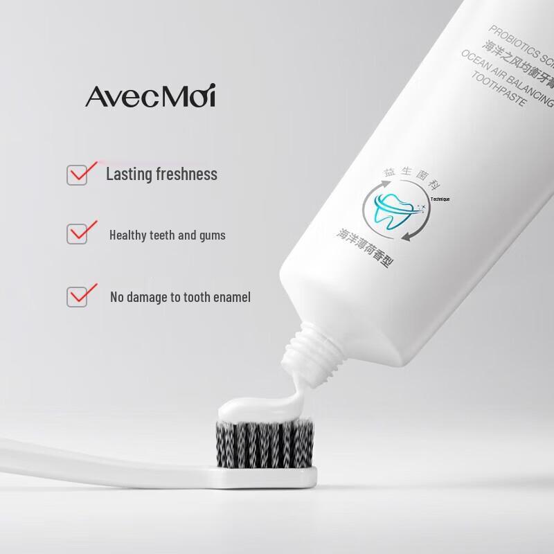 Avec Moi Ocean Breeze Probiotic Toothpaste