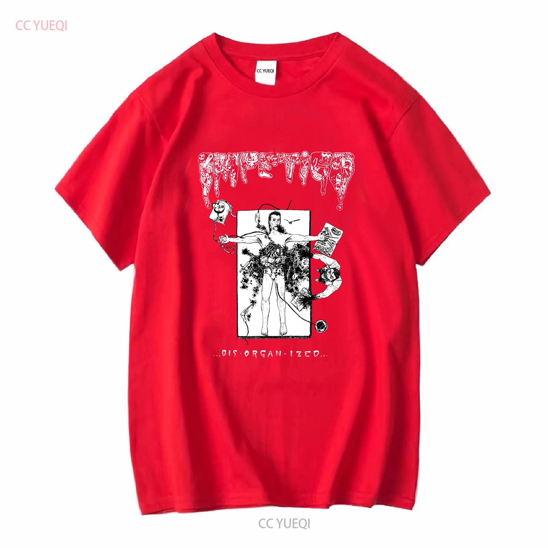 

Impetigo Disorganized T Shirt Fullsizes S To 5XL long sleeves vintage Washed homme streetwear Slightly Unisex Breathable S