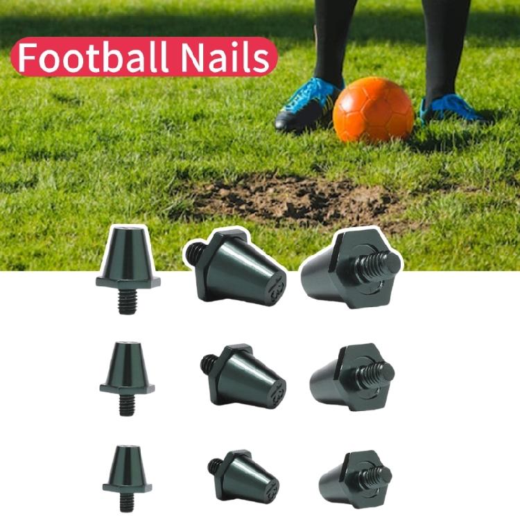 12Pcs Aluminum Football Stud Replacement Cleats Stud Football Boot Spikes Soccer Stud for Football Boot Enduring