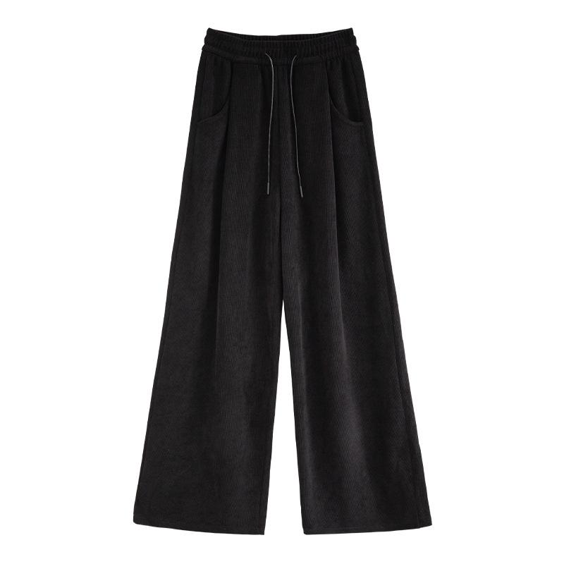 Nový styl dámských hnědých kalhot plus sametové manšestrové kalhoty sycamore