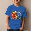 Avevo 6 anni Ora ne ho 7 Maglietta Ragazzi Regalo 7° Compleanno Bambini T-shirt 6 7 Stampa Meme Morbido Cotone Maglietta Ragazzo Ragazza Abbigliamento Estivo