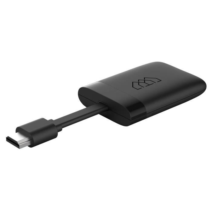 Google Chromecast Clé TV Homatics Dongle G 4K – Certifié Netflix & Google TV – Chromecast Intégré, Télécommande Vocale – Transforme TV En Smart TV Dongle Google Tv Netflix
