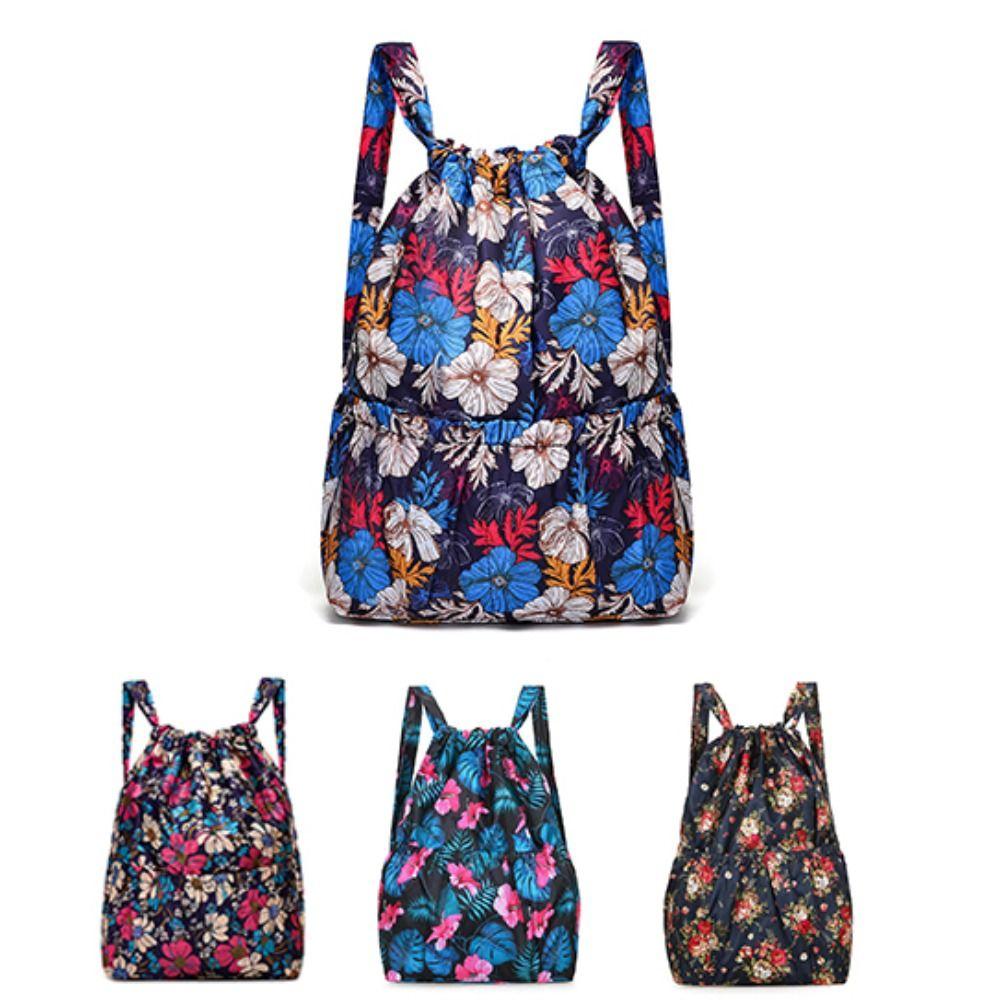 

Сумка на шнурке большой емкости, нейлоновый складной рюкзак, модный спортивный рюкзак, дорожный спорт