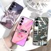 K-POP I-ILLIT Phone Case For Samsung Galaxy A73,A72,A71,A70,A53,A52,A51,Soft Silicone Black Cover