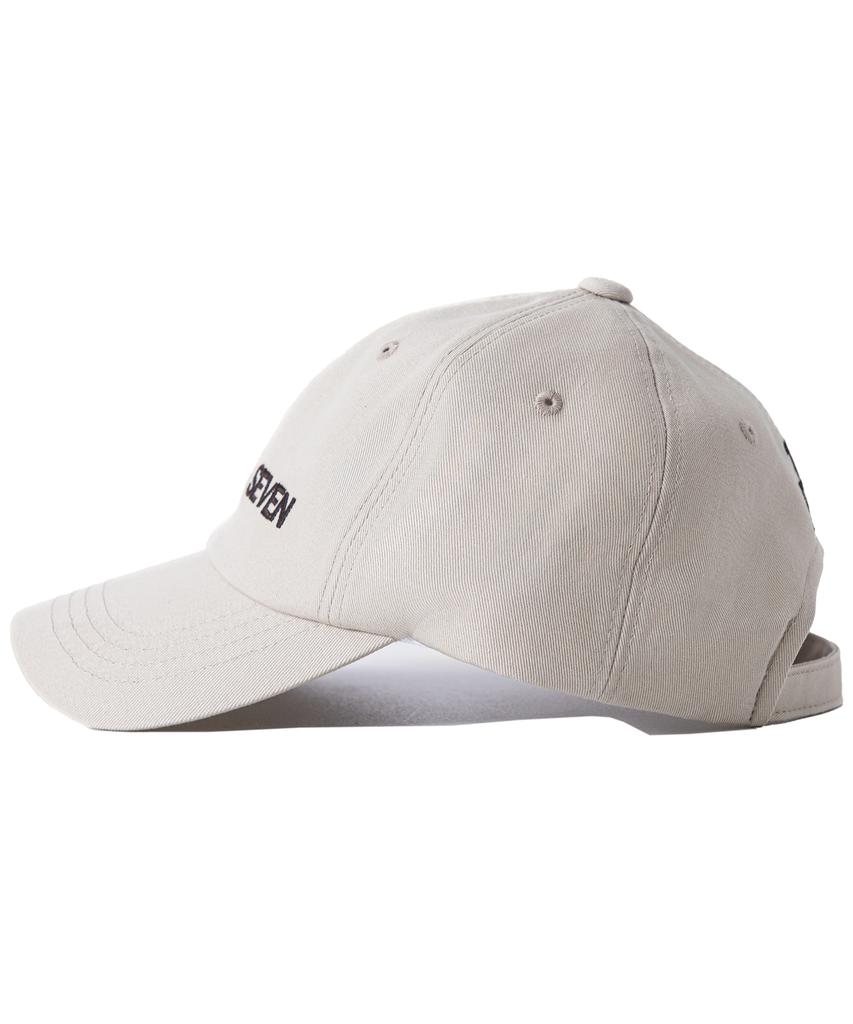 TEN PAST SEVEN Unstructured Logo Cap - Beige