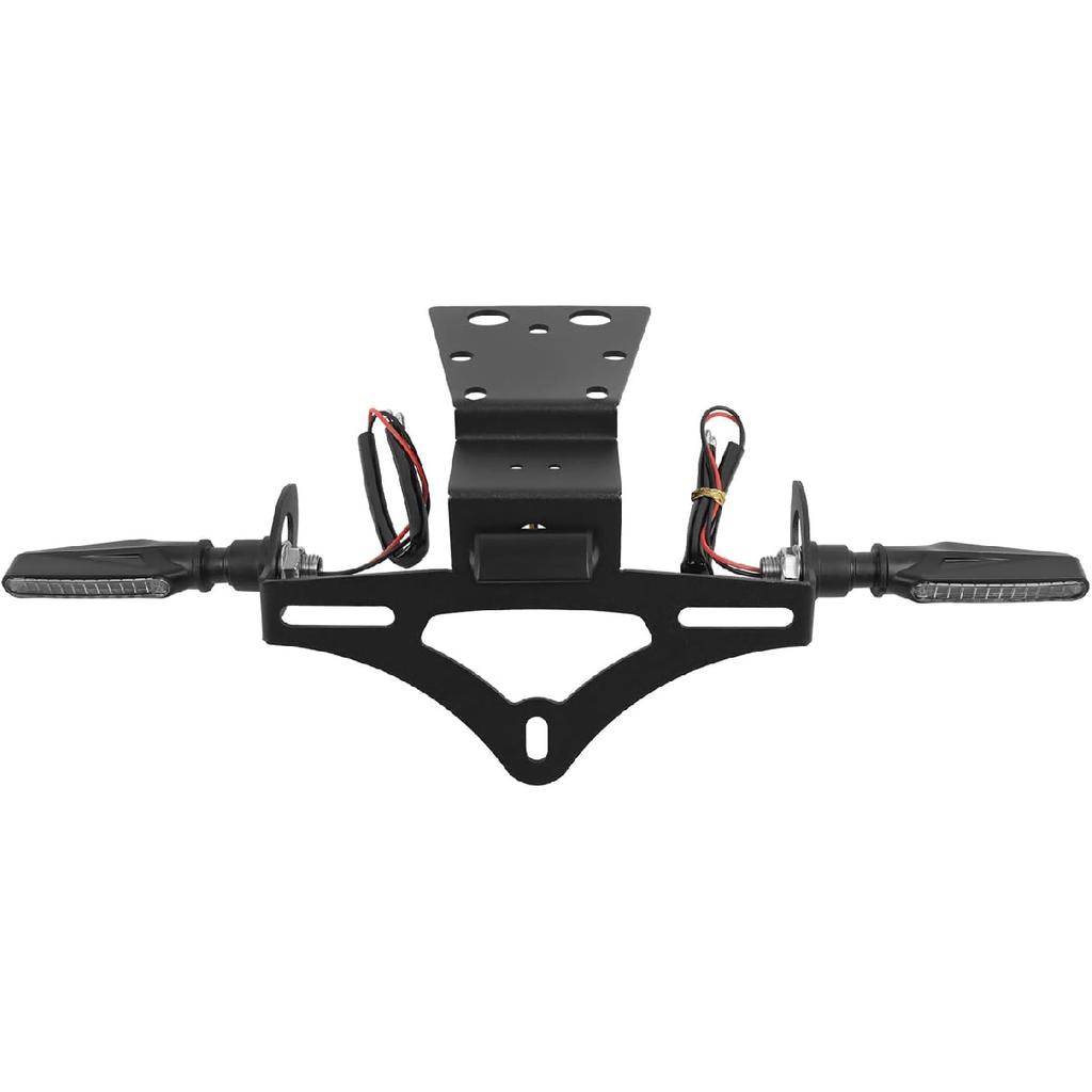 License Plate Holder Bracket with Turn Signal Light Motorcycle Tail Tidy Fender Eliminator Kit Replacement for Honda CBR650 2014 2015 2016 2017 2018