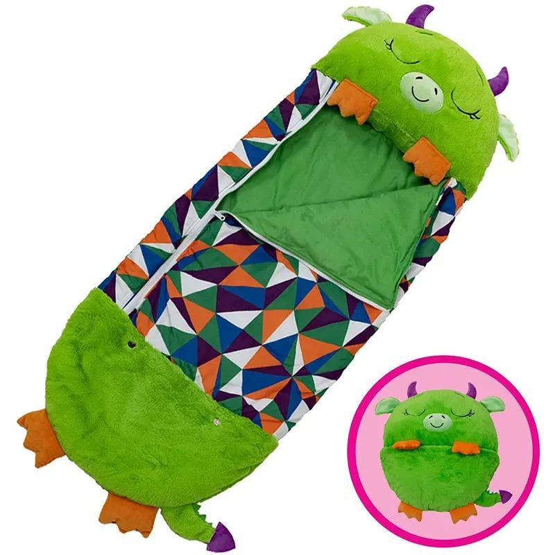 Children's Cartoon Sleeping Bag Pillow Birthday Gift Kids Comfy Plush Warm Sleepy Sack Animal Boys Girls Soft Sleepsack