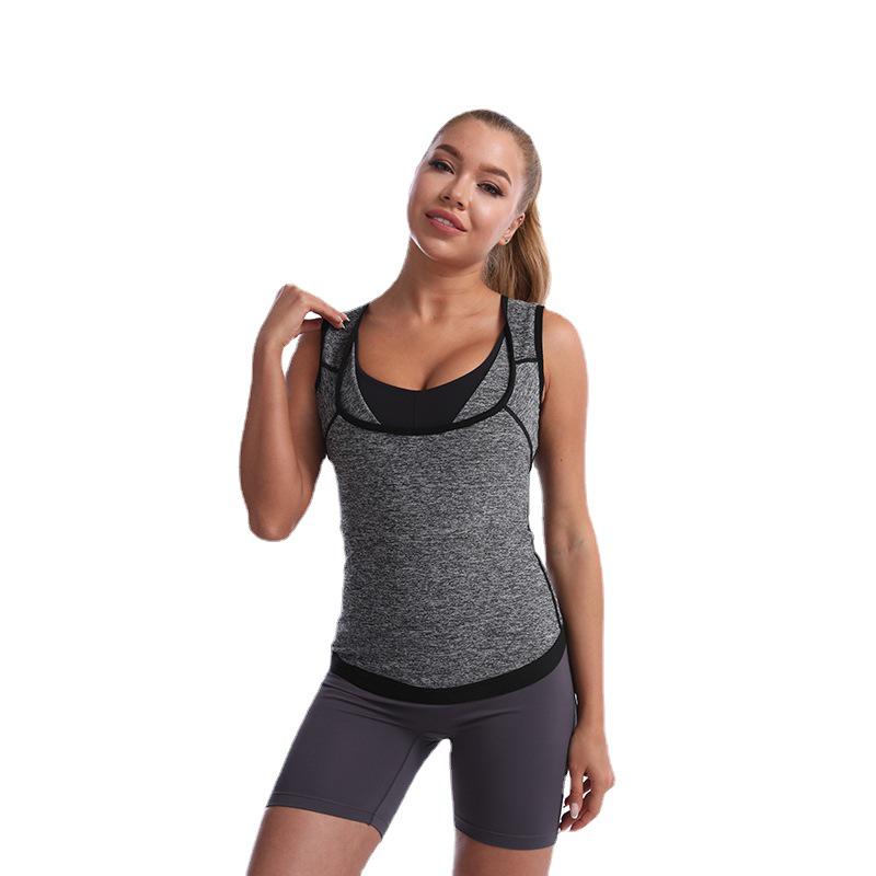 Unisex Shapewear Suit: Tummy Control, Sweat-Inducing Polyester Sportswear