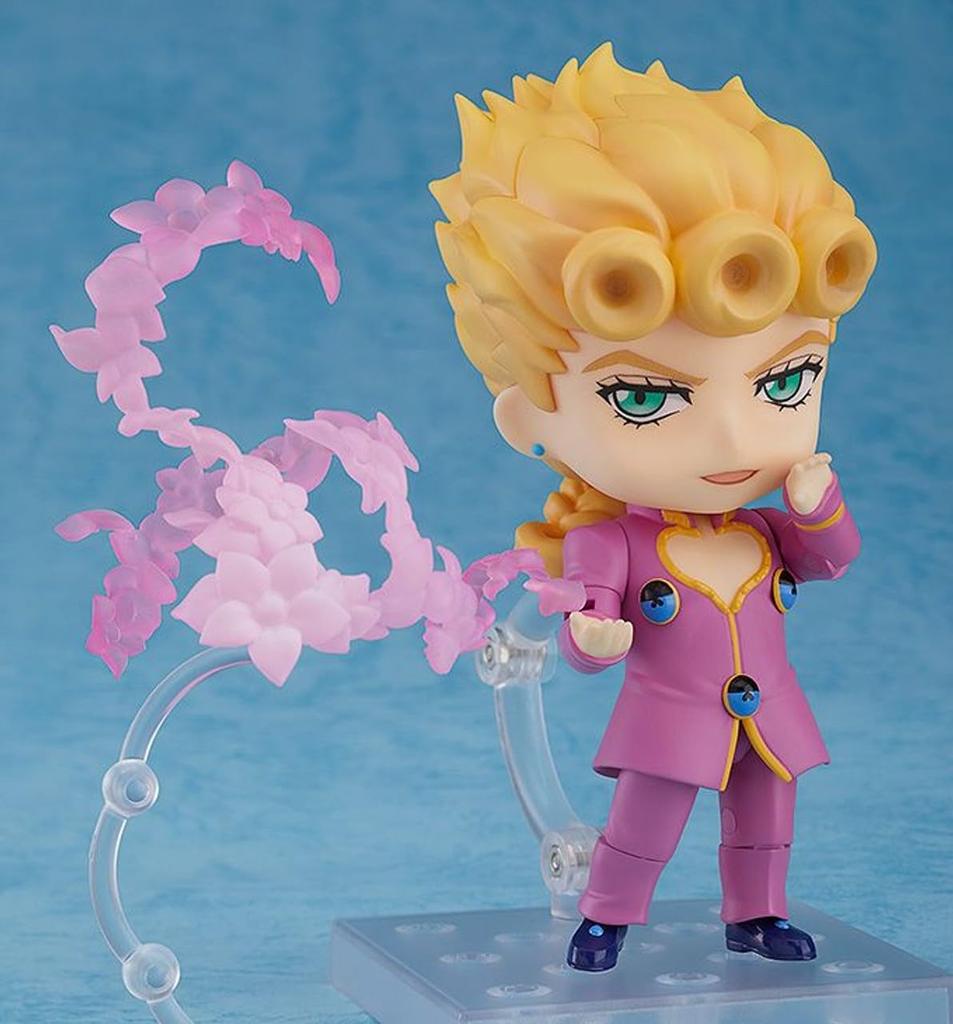 Nendoroid TV Anime Bizarre Golden Giorno Giovanna ABS PVC Painted Fully Articulated Figure Rerelease ME12991 "JoJo's Adventure Wind" Non-Scale &