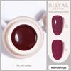 Ice-Clear Solid Cat's Eye Nail Polish - Smooth Cream Color Glue