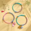 Five-Color Dragon Boat Festival Handmade Woven Iridescent Zongzi Embroidered Ball Bracelet - Children & Adults Festival Gift