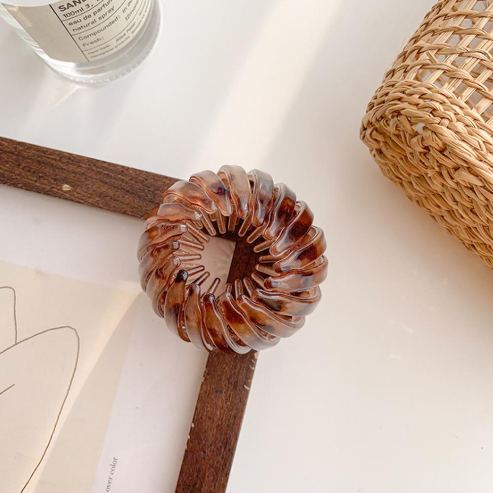 Vintage Bird Nest Expanding Girls Headwear Tail Hair Bun Holder HairPins Clips Claw