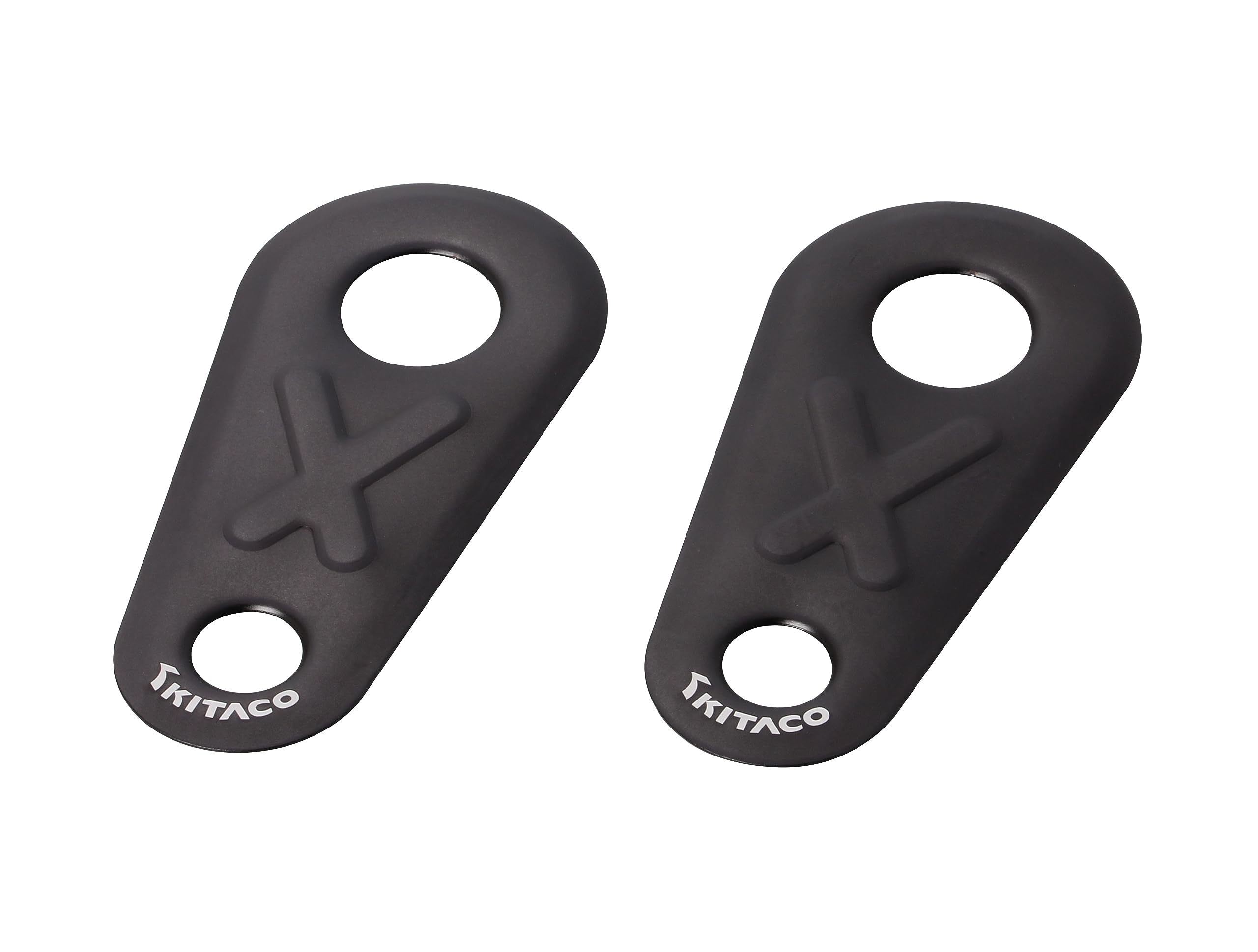 

KITACO Heel Plate Monkey 125 Common for Left and 1 (Black) (JB02/JB03/JB05) Aluminum/Anodized Finish, Right, Set, 516-1300850 чёрный