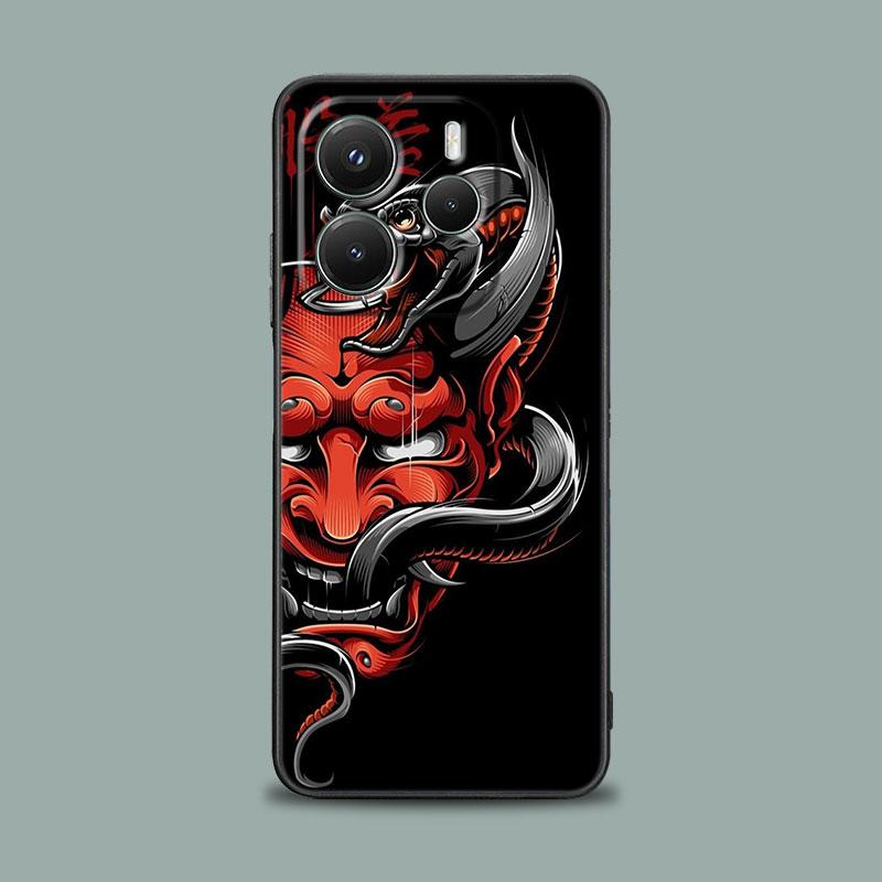 Phone Case for Xiaomi Redmi 15C 14C 12C 13C 4G Redmi Note 15 14 13 12 11 10 Pro Plus 12S Soft Cover Japanese Art Samurai Ninja
