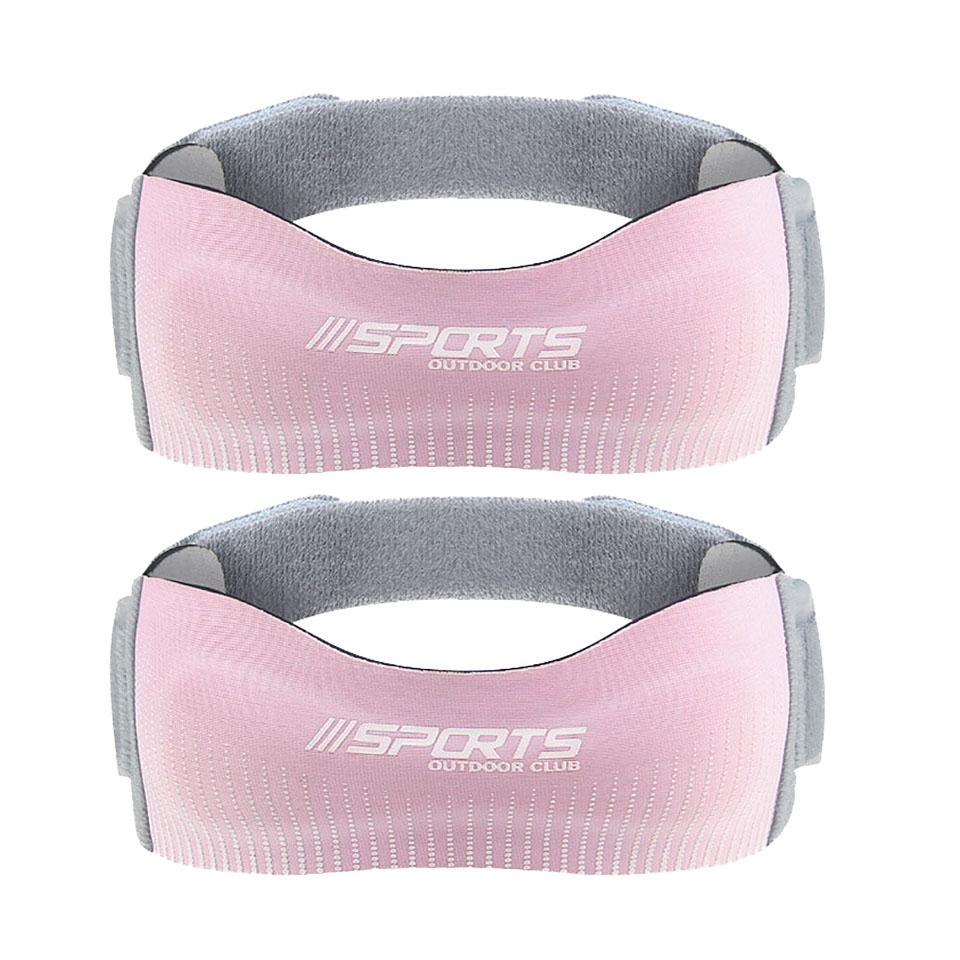 Gobygo 2Pcs Patella Strap Outdoor Sports Running Shock Absorption Jump Rope Compression Knee Pads Adjustable Knee Sleeve Unisex