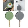 Nonstick Crepe Pan Dosa Pan Tortilla Maker Round Flat Pan Flat Skillet Griddle