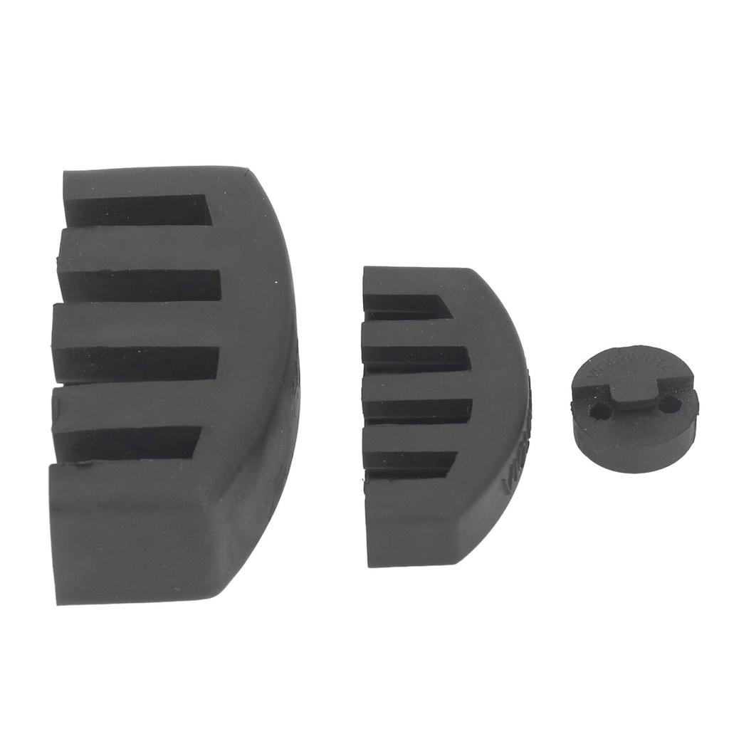 3Pcs Violin Cello Mute Set Claw Round Style Rubber Practice Silencer Soft Aging Resistant