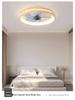 Japanese Solid Wood Ceiling Fan with Light - Variable Frequency for Bedroom, Living Room & Dining Room