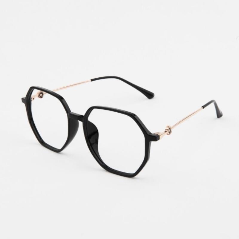 Men s and Women s Y2K Blue Light Glasses Frames G1199_Black
