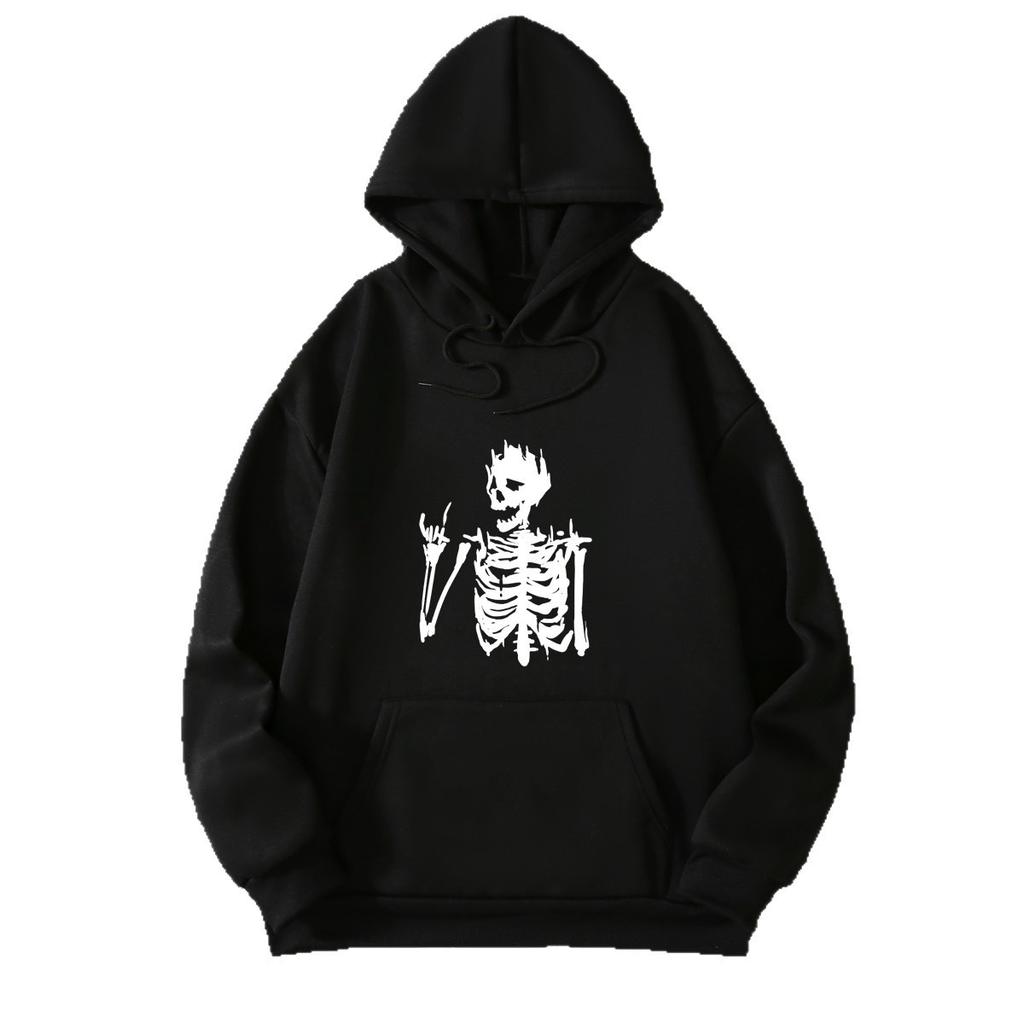 New 2025 Fall and Winter Fleece Jacket Loose Halloween Sweater