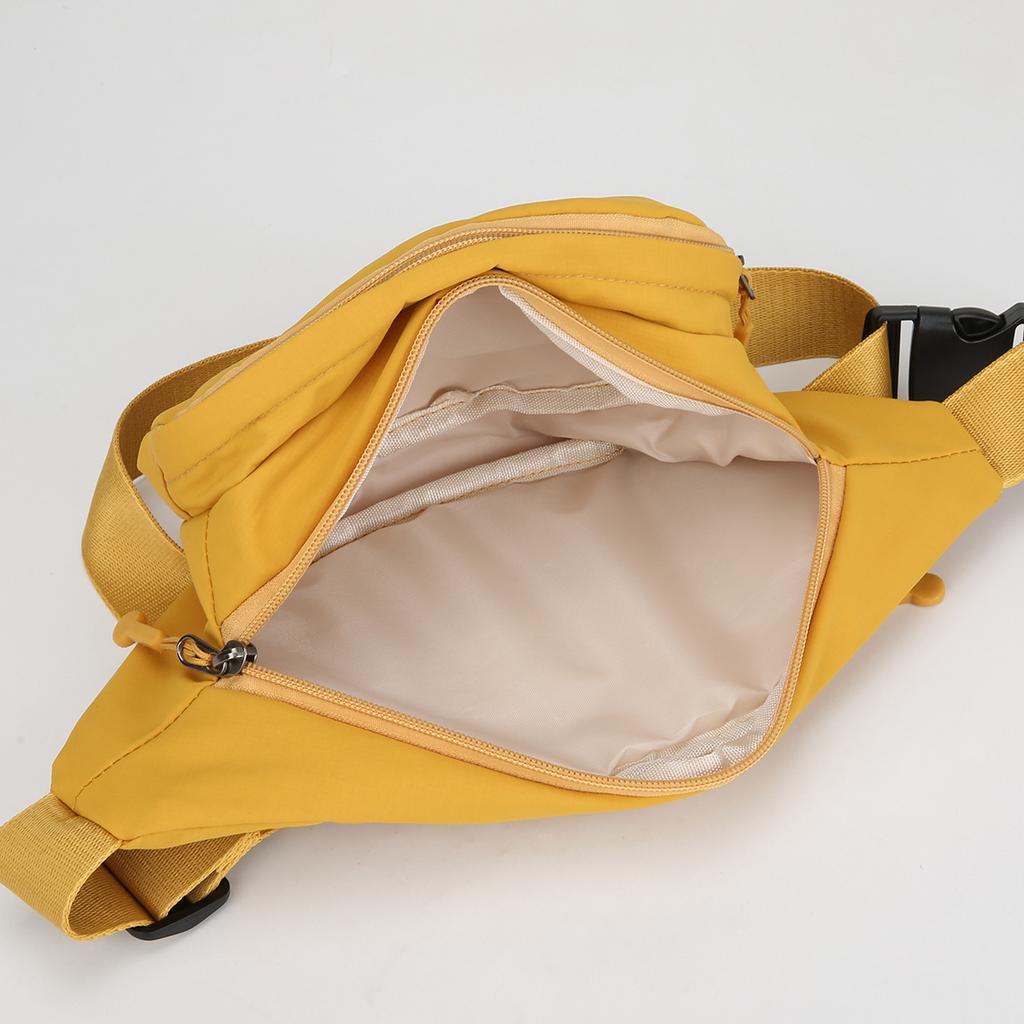 Unisex Adjustable Waist Pack – Spacious Multi-Pocket Bag for Commuter Outdoor Sports & Weekend Trips