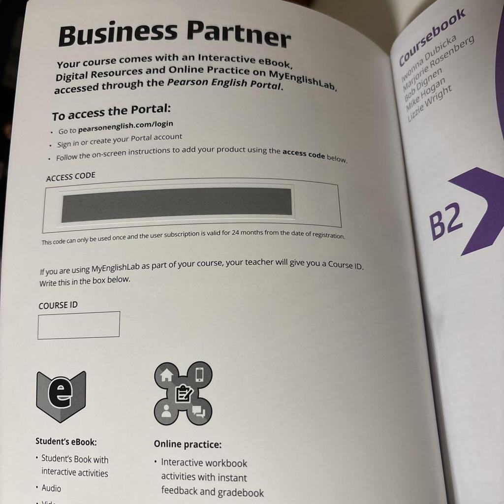 [USED] Pearson Business Partner B2