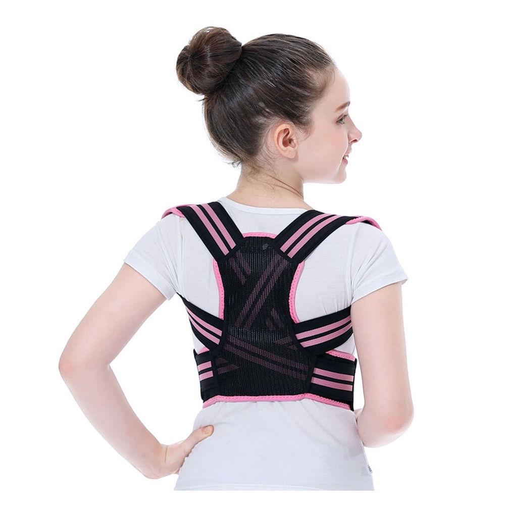 1 szt. Regulowany Korektor Postawy dla Dzieci Pas Podtrzymujący Plecy Dziecięcy Chłopięcy Dziewczęcy Gorset Ortopedyczny Kręgosłup Plecy Lędźwiowy Ramię Ortezy