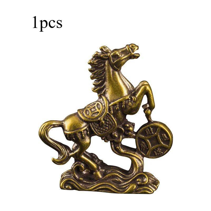 1/2 шт. Украшения  Лошадь Двенадцати Знаков Зодиака  Процветание Богатство Зарабатывать Деньги Немедленно Домашние Украшения Настольное Украшение