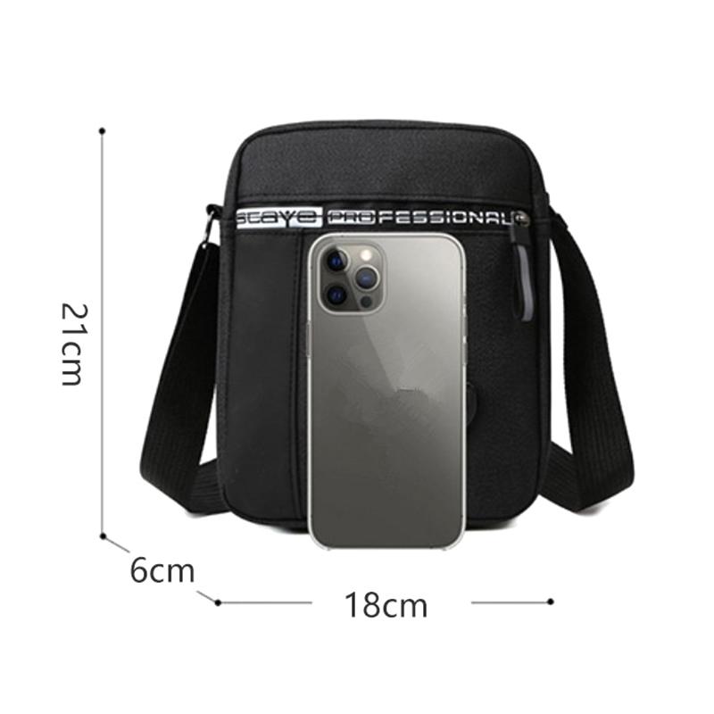 Herren-Umhängetasche, Business- und Freizeittasche, große Kapazität, tragbare Handtasche, mehrschichtig, wasserdicht, Sommer-Umhängetasche für Herren