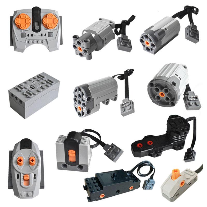 Technické Motorové Díly Multi Power Functions 8293 8883 Nástroj Servo Vlakový Motor PF Modelové Sady Stavebnice Kompatibilní značka