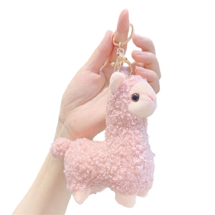 Mini Alpacas Themed Key Ring Cute And Practical Addition To Your Essential Lightweight Keychain Accessory