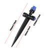10pcs Irrigation Spray Nozzle 180° Rotatable Adjustable Sprinkler Irrigation Spray Head Suitable For Home Garden Watering System