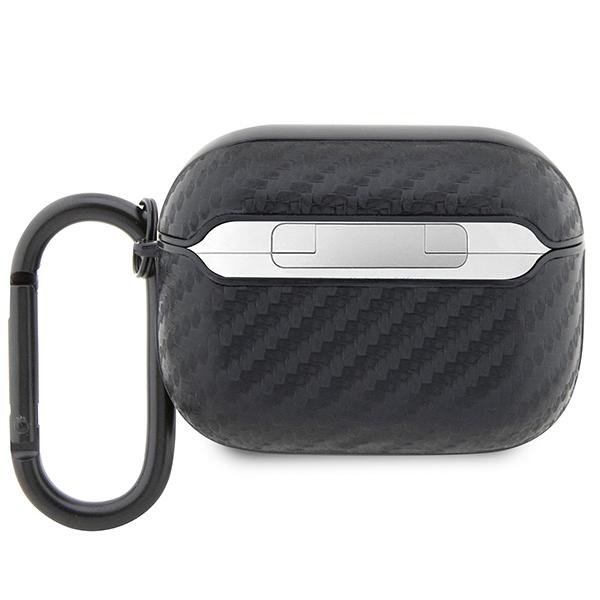 Θήκη για AirPods Pro BMW Carbon Μεταλλικό Λογότυπο Μαύρη
