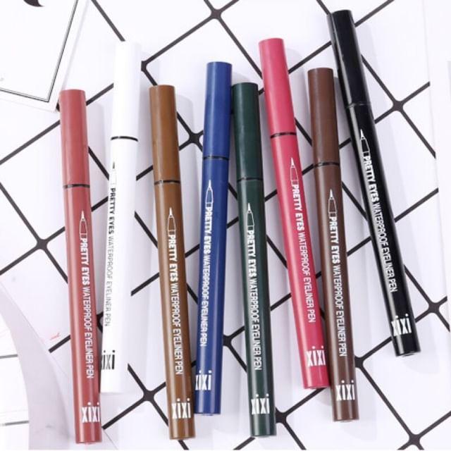 xixi - Pretty Eyes Waterproof Eyeliner Pen - 101-103 #001 Cool Black - 0.6ml