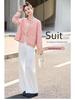 2025 Spring Women's Chinese-Style Slimming Fashion Jacket with Frog Buttons - RX8203