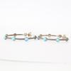 STEPHEN DWECK Sterling turquoise hoops earring Silver / BlueUsed