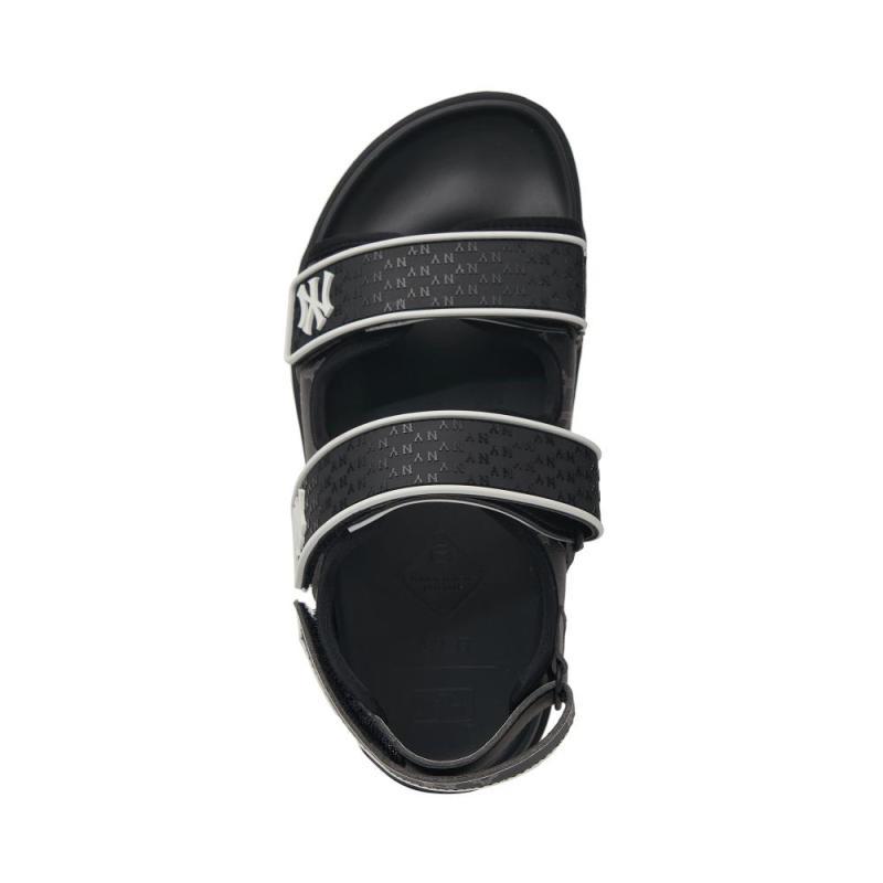 MLB Sandal Beach Sandals Unisex Black Sneakers 3ASDTPD43-50BKS