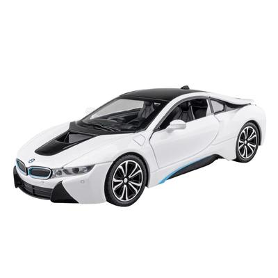 1/22 BMW I8 Supercoche Modelo de Coche de Aleación Diecasts Metal Coche de Juguete Sonido y Luz Niño Juguete Coleccionables Regalo