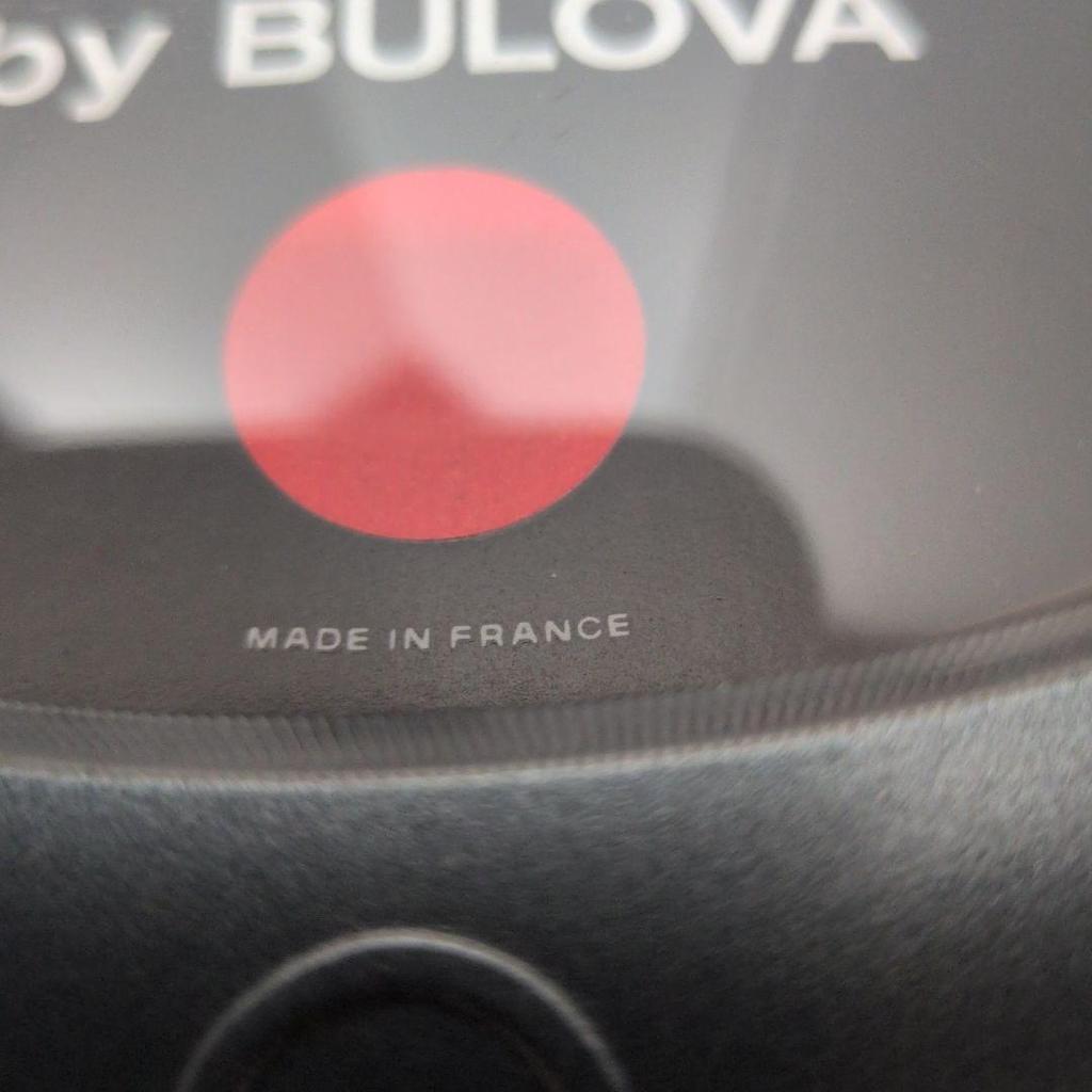 Used Benetton by Bulova Table Clock