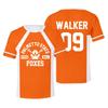 Nuovo The Foxhole Court Palmetto State Foxes Lacrosse Jersey Cosplay WILDS MINYARD 3D T-shirt Uomo/Donna Vestiti Bambini Magliette