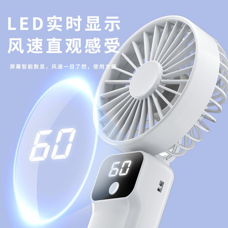 Portable USB Rechargeable Handheld Fan with Aromatherapy - Versatile for Desktop, Hanging Neck, and Outdoor Use