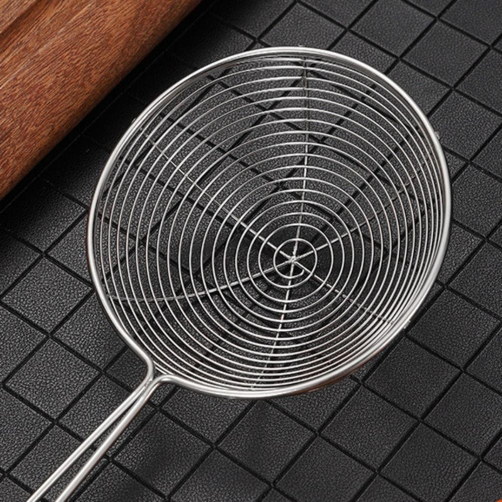 Red Handle Milk Tea Spoon Milk Tea Shop Essential Tapioca Scoop Pearl Spoon Filter  Kitchen Gadgets