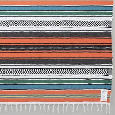Dulton Manta Mexicana Laranja Multiuso Padrão Mexicano Exterior 1750 x 1250mm Multi-Pano G21-0318OR