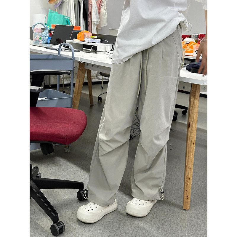 Plus Size Ladies Pear-Shaped Women s Summer Thin Lazy Cargo Pants