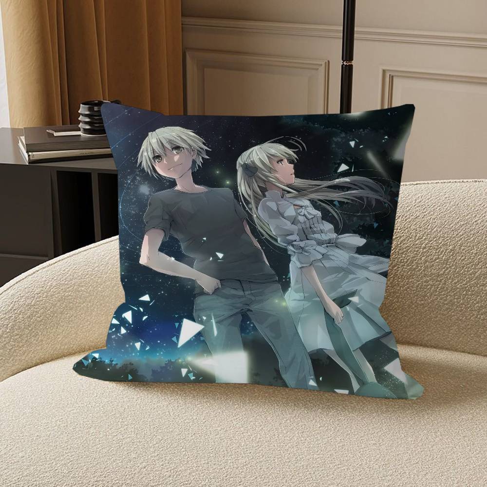 

Anime Y-Yosuga no Sora pillow cover sofa cushion cover home room decoration children gift 12x12Inch