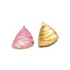 5pcs Stainless Steel Enamel Triangle Charms for DIY Jewelry Findings Necklace Pendant Bracelets Earrings Making Eardrop Supplies